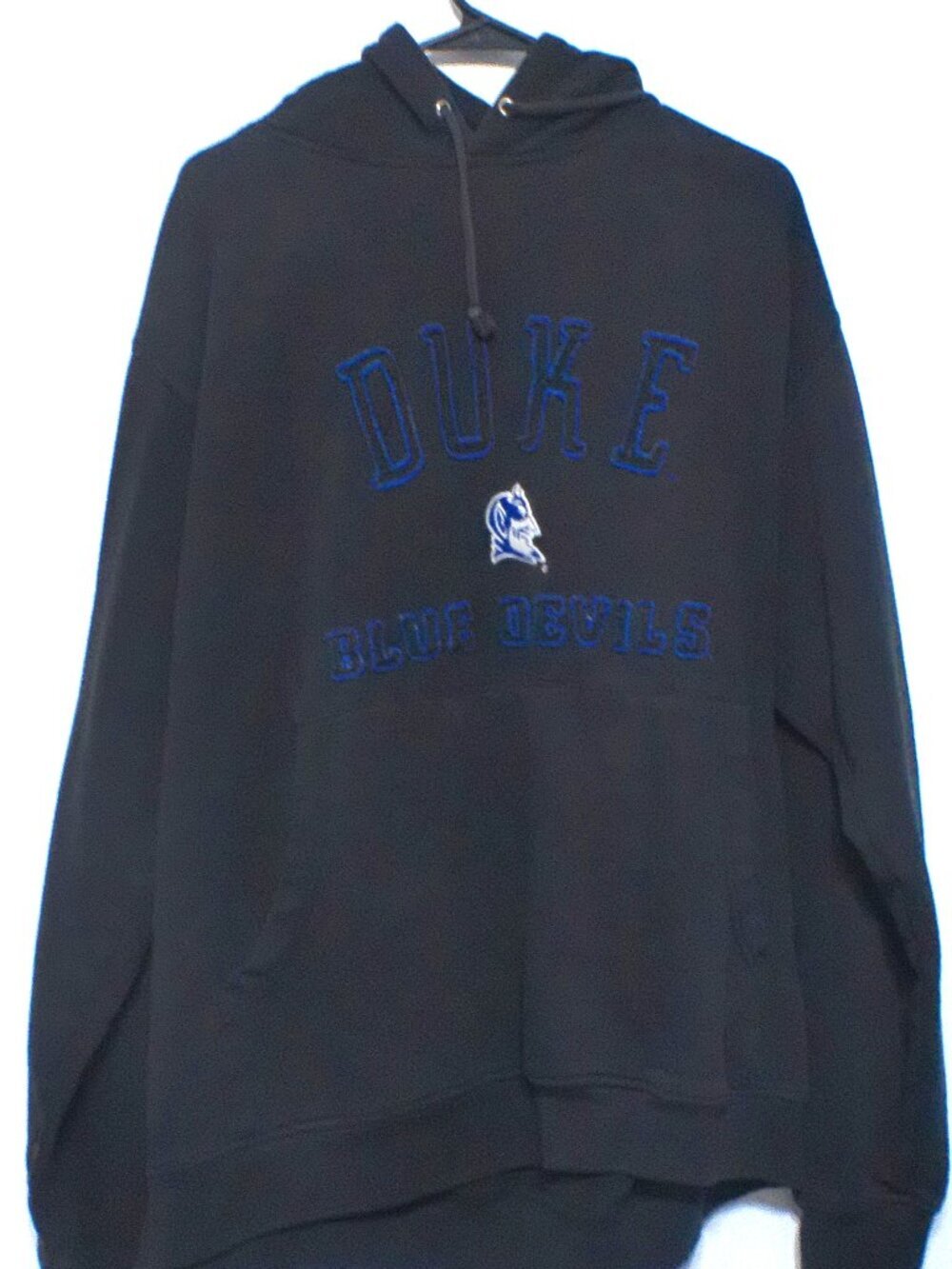 Vintage Foot Locker Duke Blue Devils Embroidered Pullover Hoodie Men's XL
